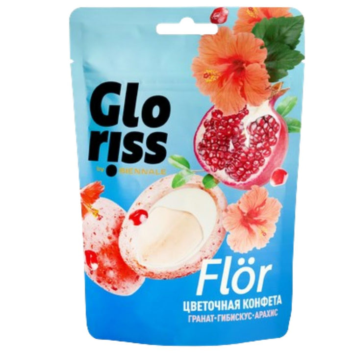 Gloriss Flor Flower Candy Great Hibiscus Peanuts, 65g