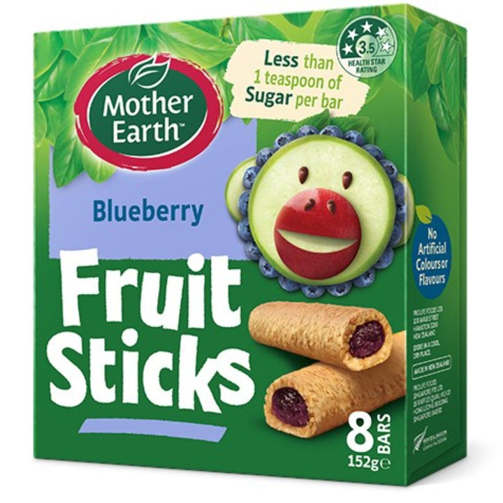 Mother Earth Fruit Sticks Blueberry, 152g