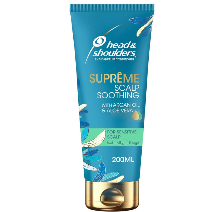 Head & Shoulders Scalp & Hair Conditioner Supreme Scalp Soothing with Argan Oil & Aloe Vera, 200ml