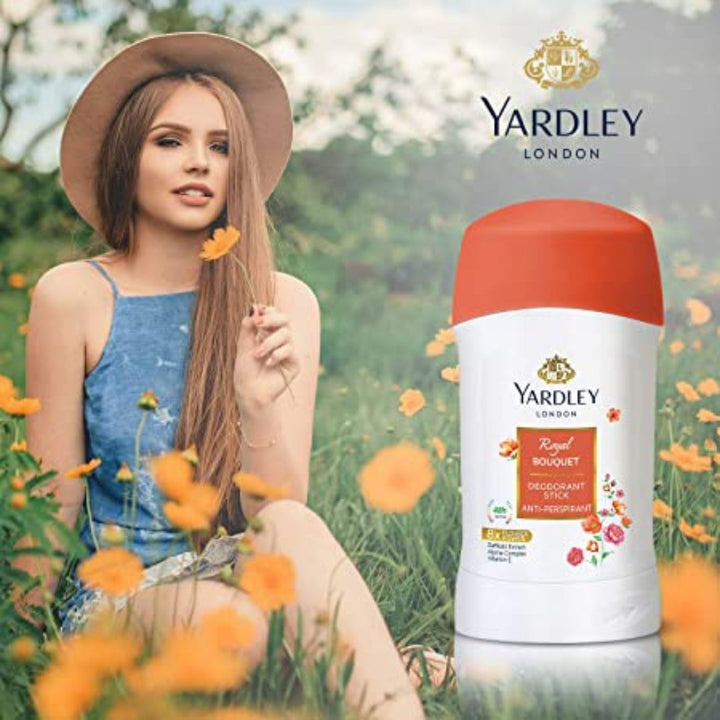 Yardley London Royal Bouquet Deodorant Stick, 40g